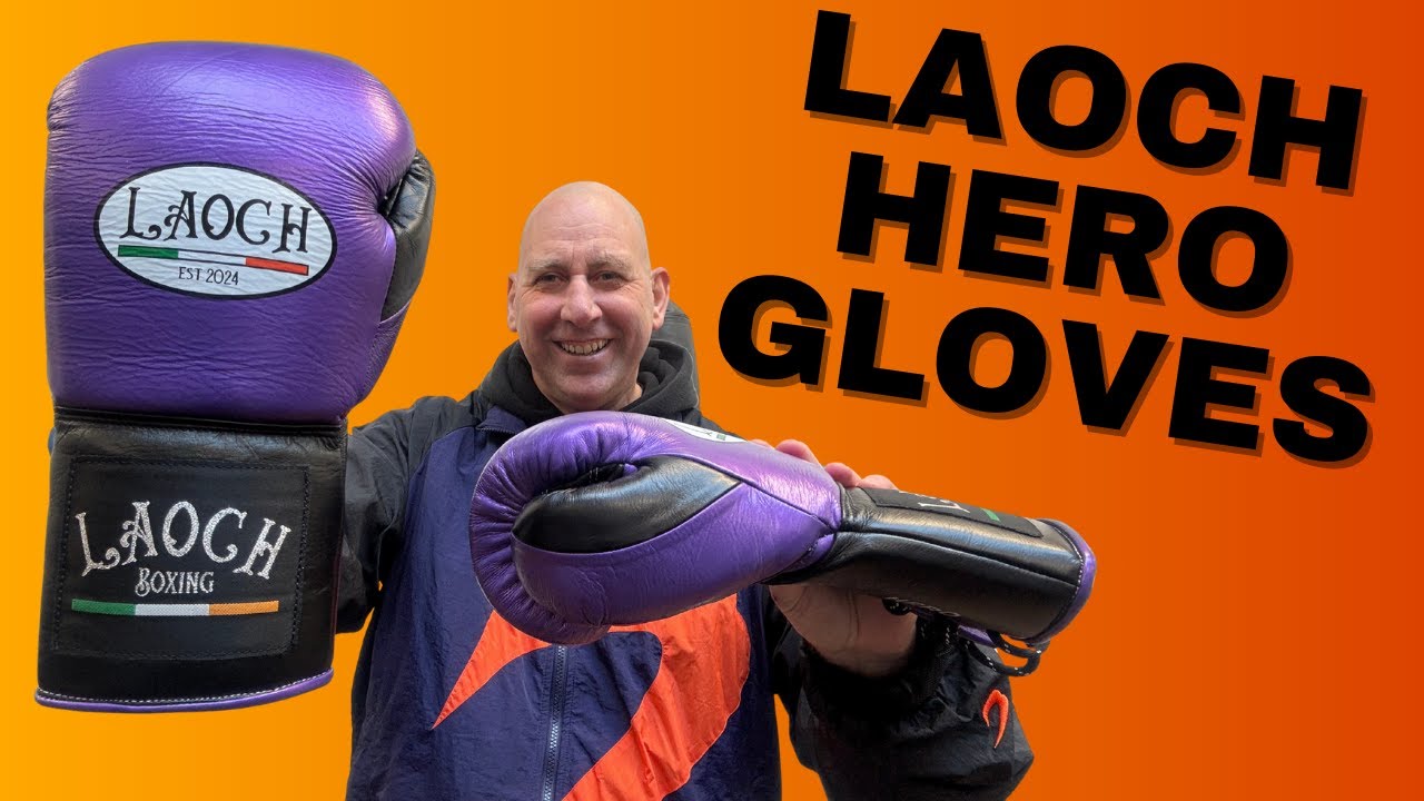 Laoch Hero LEATHER LACE UP BOXING GLOVES REVIEW