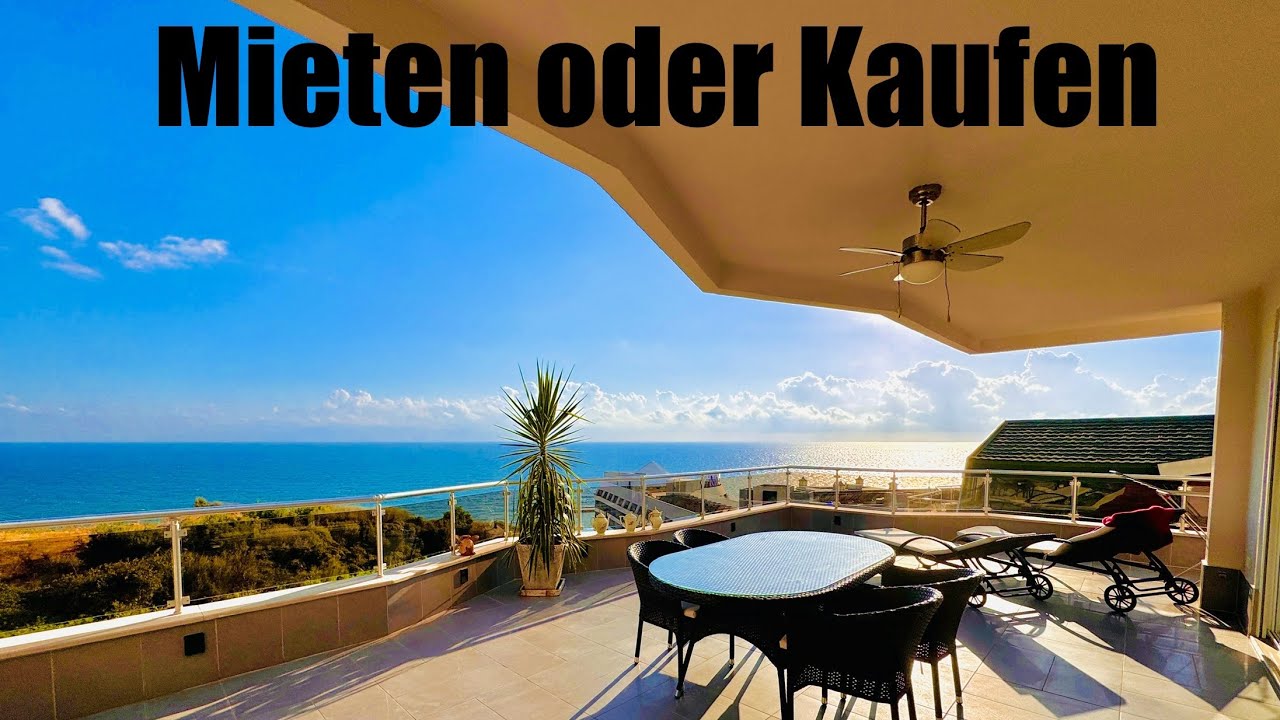 Alanya Konaklı Meerblick-Penthouse zum Mieten oder Kaufen.