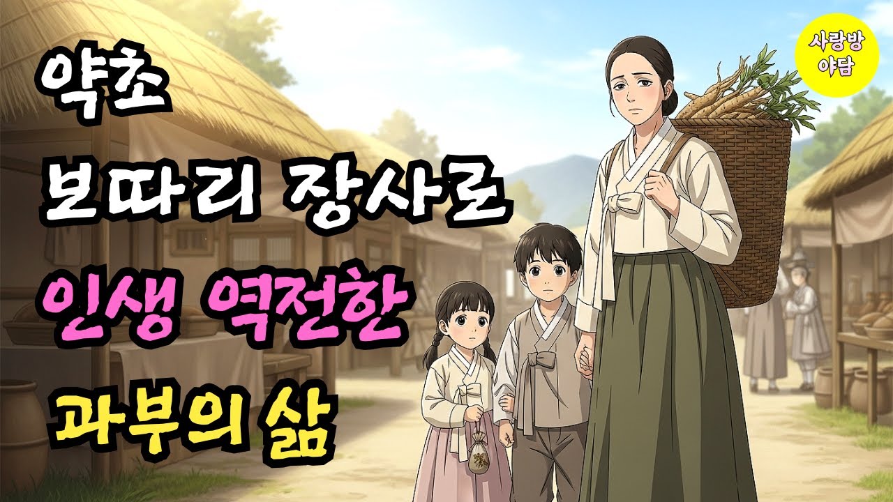 약초 보따리 장사로 인생이 바뀐 과부의 삶