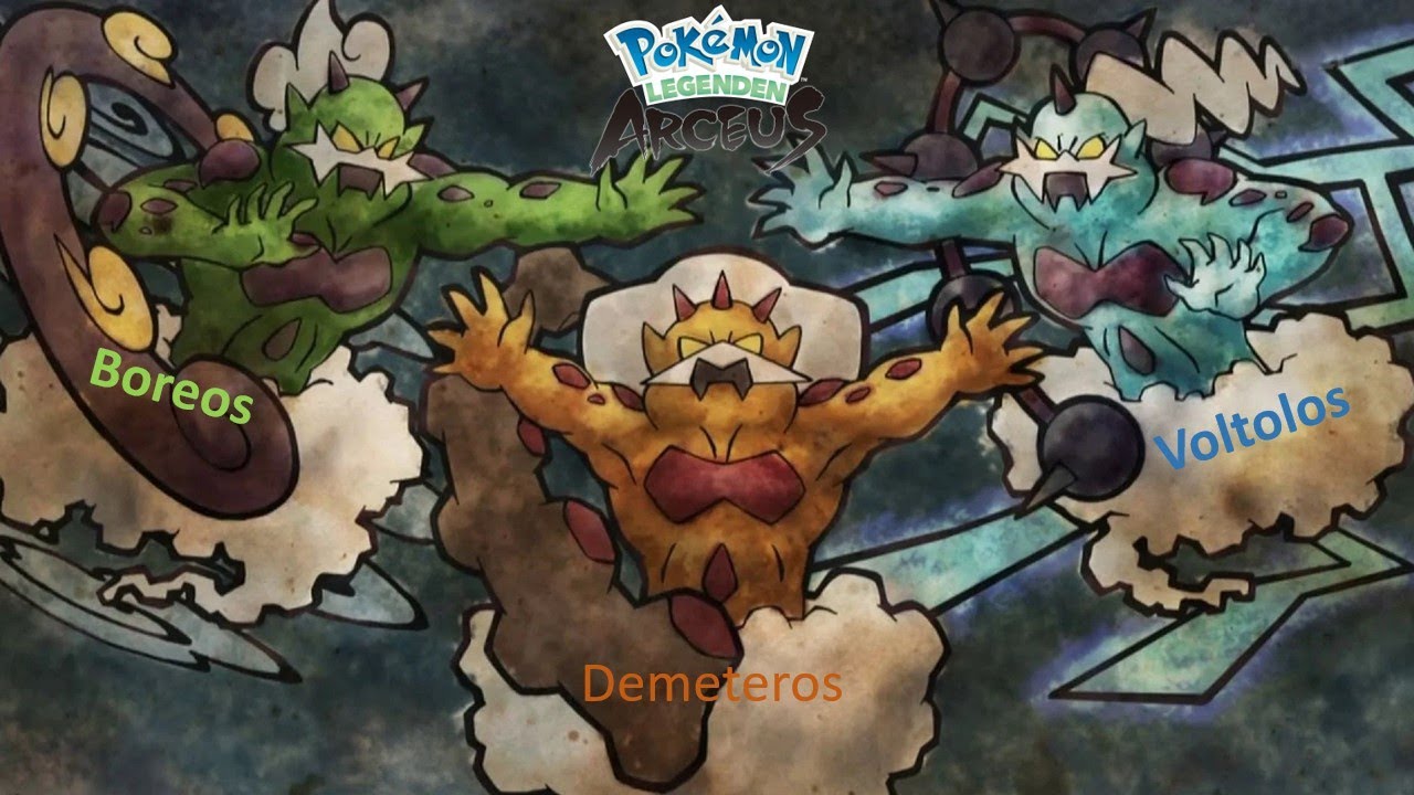 Boreos, Voltolos & Demeteros fangen | Pokémon Legenden Arceus | Ozelot Müller