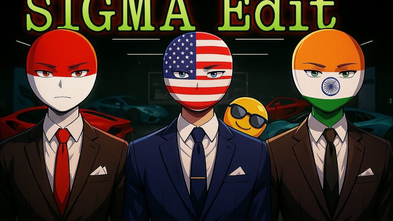 UNITED STATE INDIA And INDONESIA [SIGMA EDIT] 🔥😈 ||#countryhumans