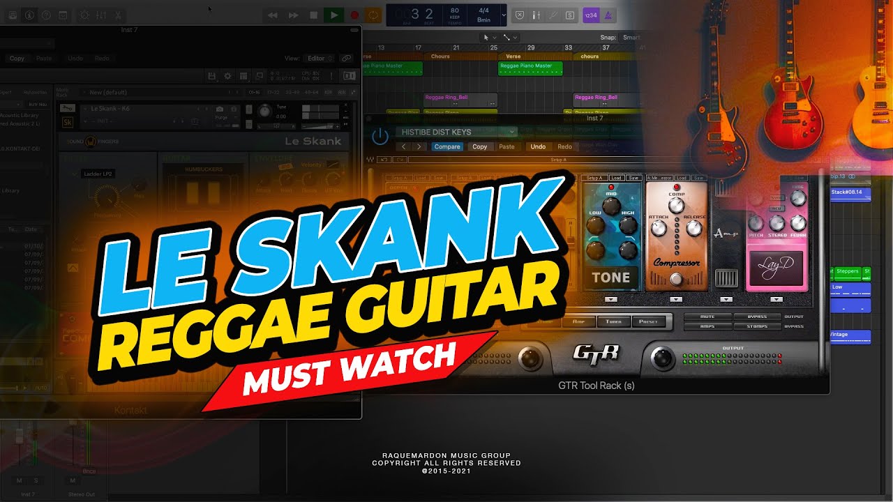 Reggae Le Skank Vst Guitar | How To Add Effects