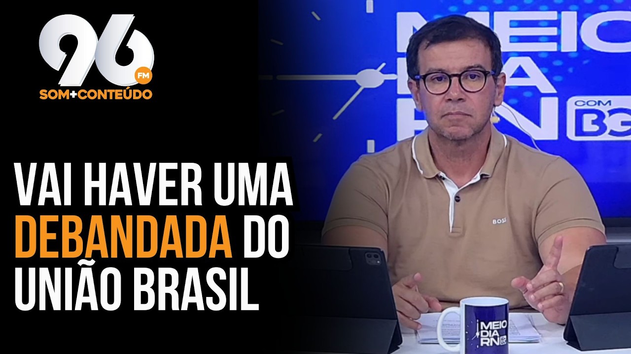 BASTIDORES DA CRISE NO UNIÃO BRASIL: AGRIPINO ESTÁ DESCONECTADO, AFIRMA BG
