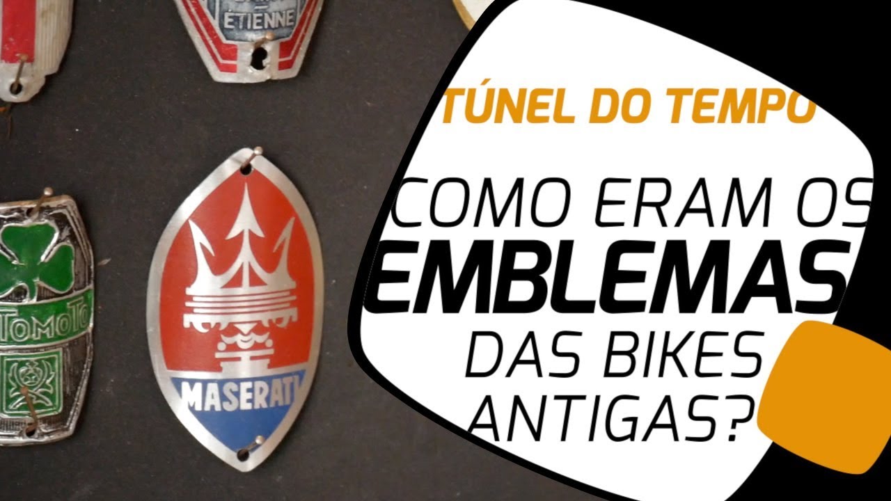 Emblemas super raros de bikes antigas. Pedaleria