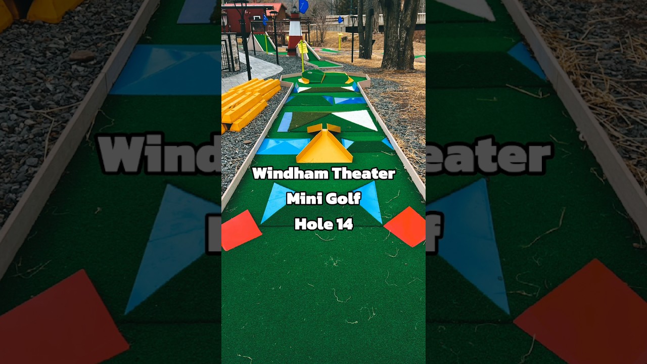 This didn’t take at least 10 times to try and get this hole in one! 😳😬#minigolf #shorts #catskills