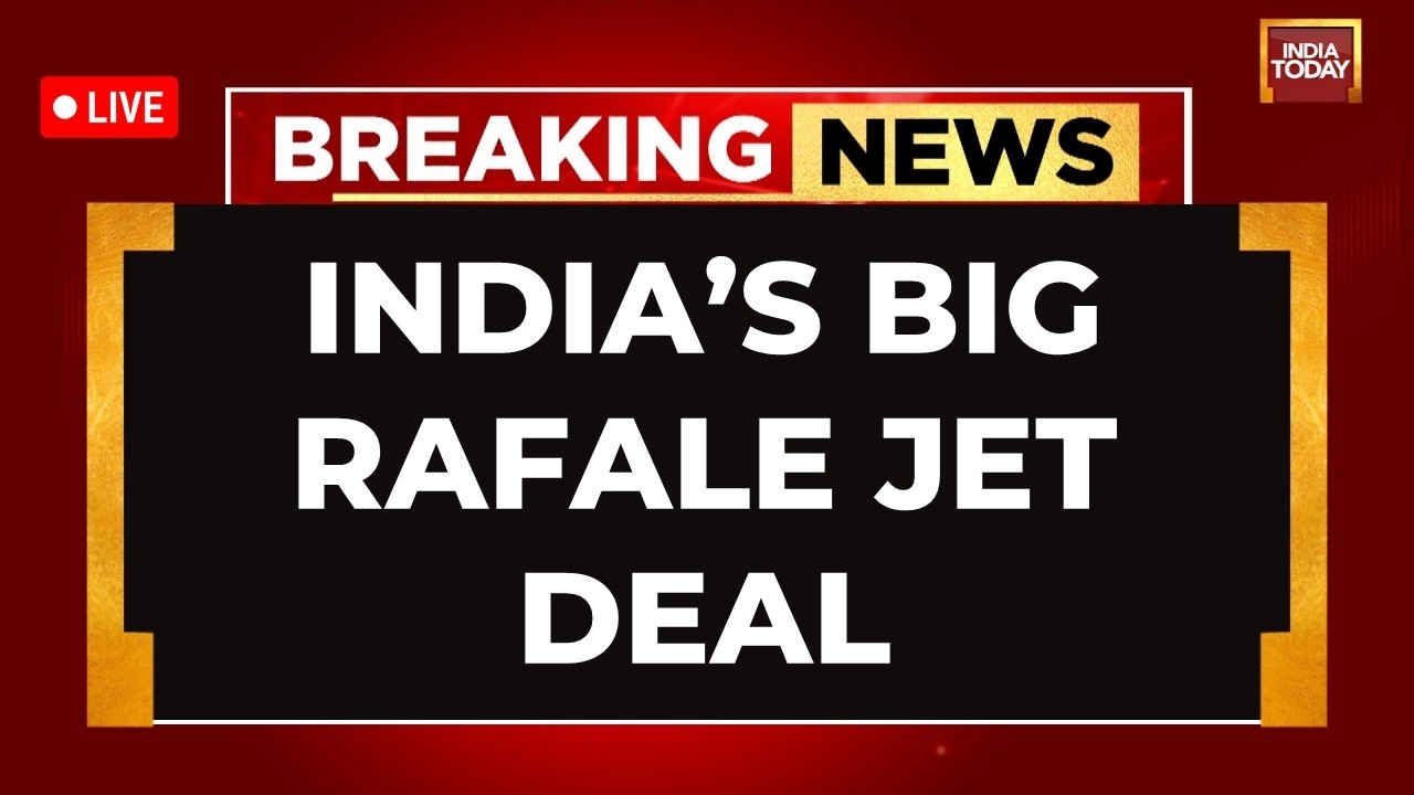 India's Rafale Deal LIVE News | Major Rafale Deal LIVE Updates | Rafale News | Defence News LIVE