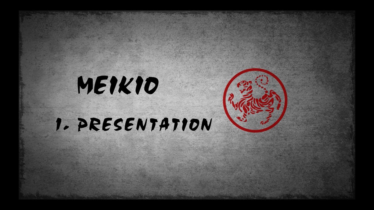 Meikio presentation by Soon Pretorius (JSKA 8th Dan)