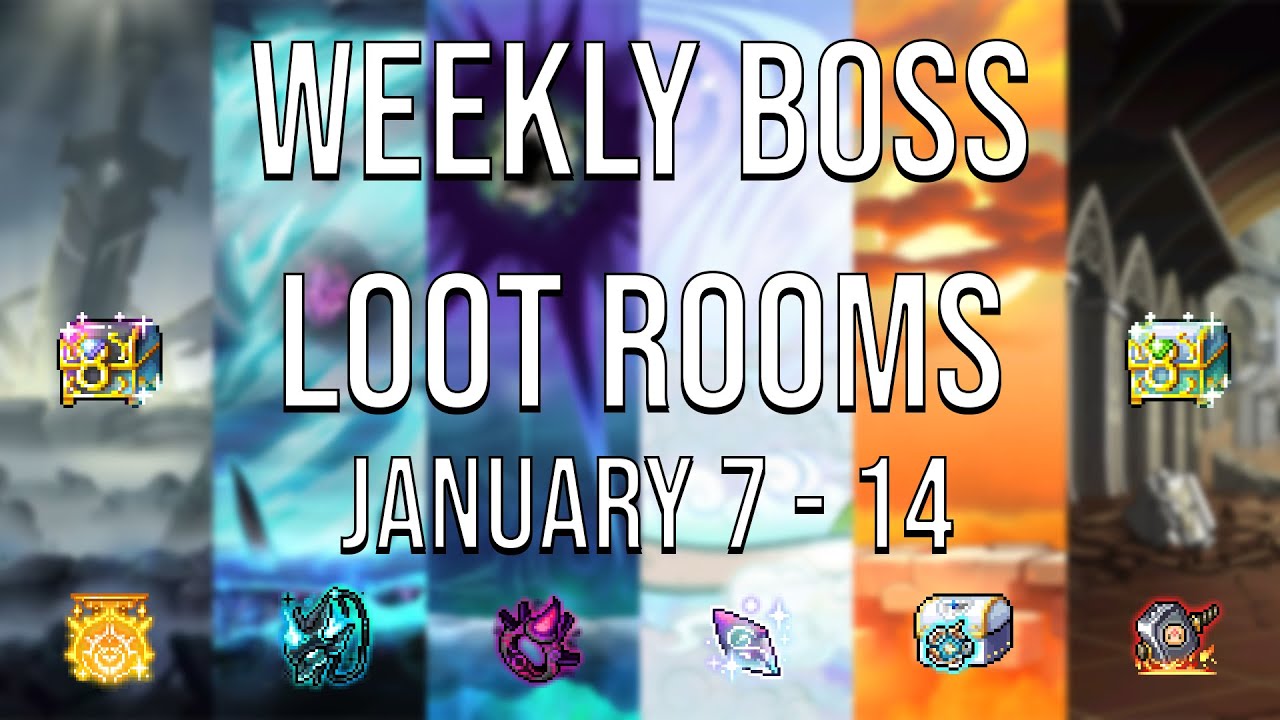 [GMS Kronos] Weekly Boss Loot Rooms (January 7-14)
