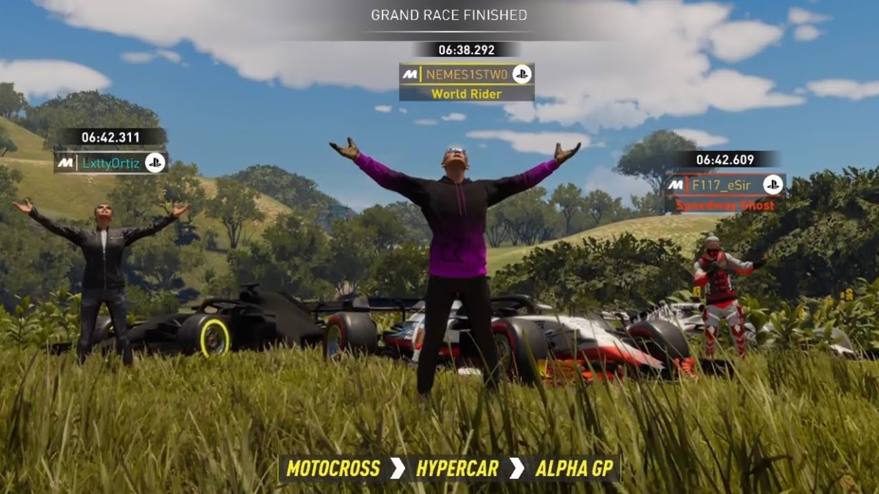 Racing with F117 - The Crew Motorfest - Grand Race