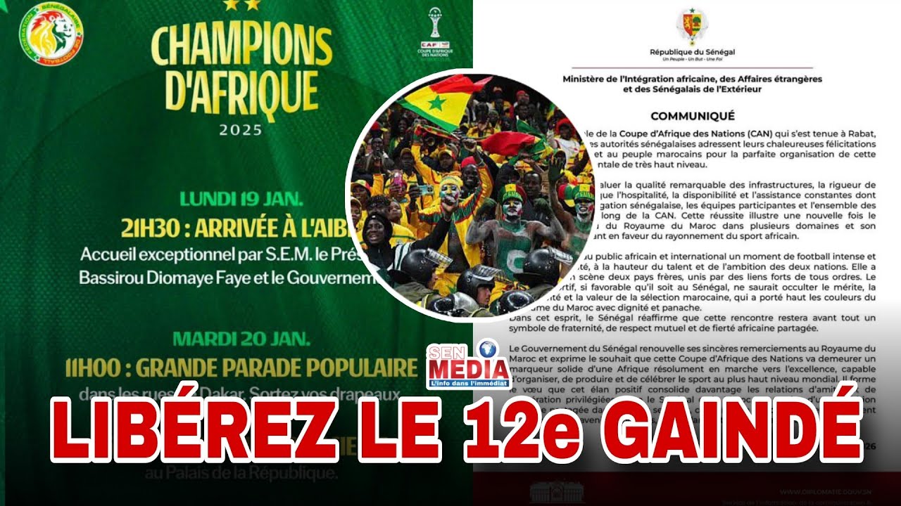 Programme de l'accueil des lions - Libérez nos supporters 