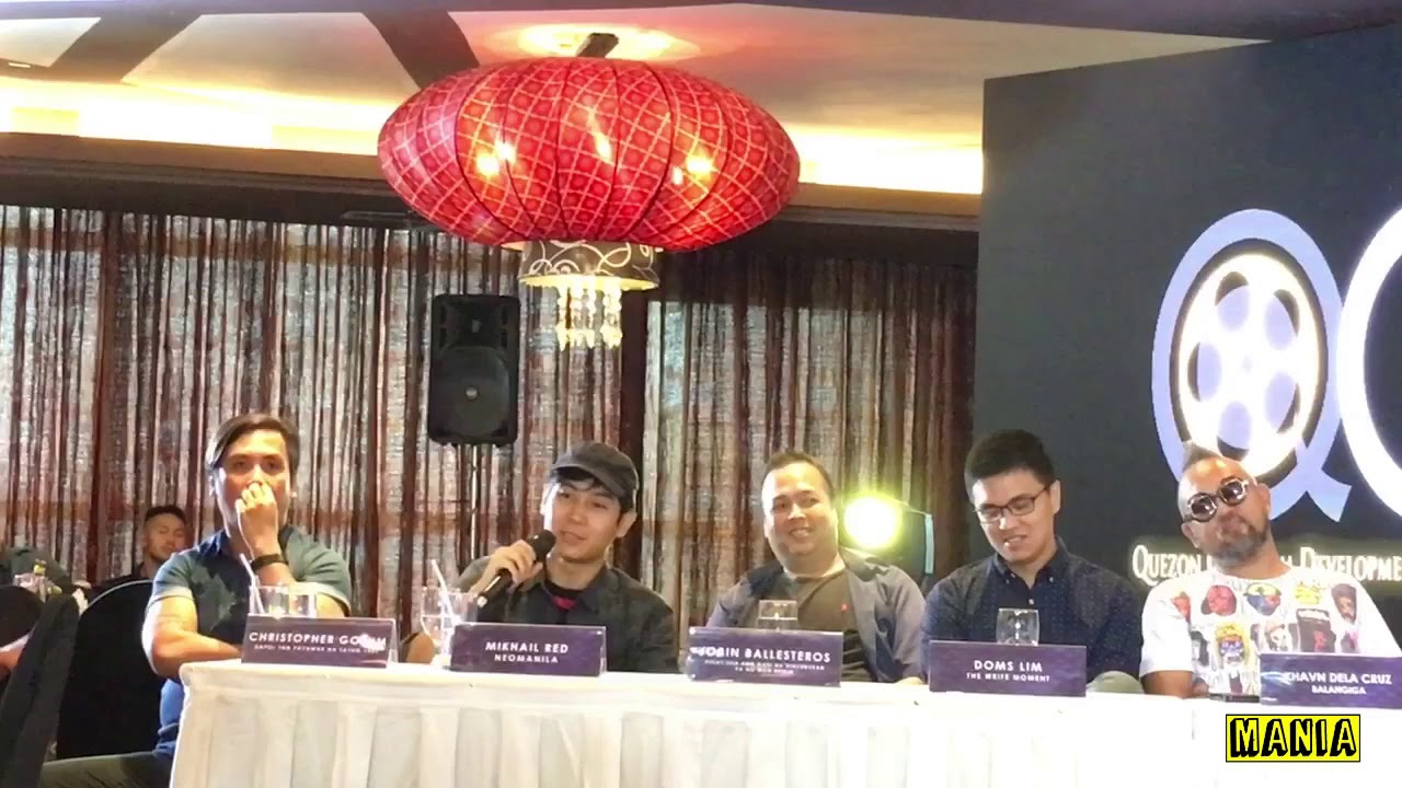 #QCinema2017 - Mikhail Red on Birdshot and Neomanila