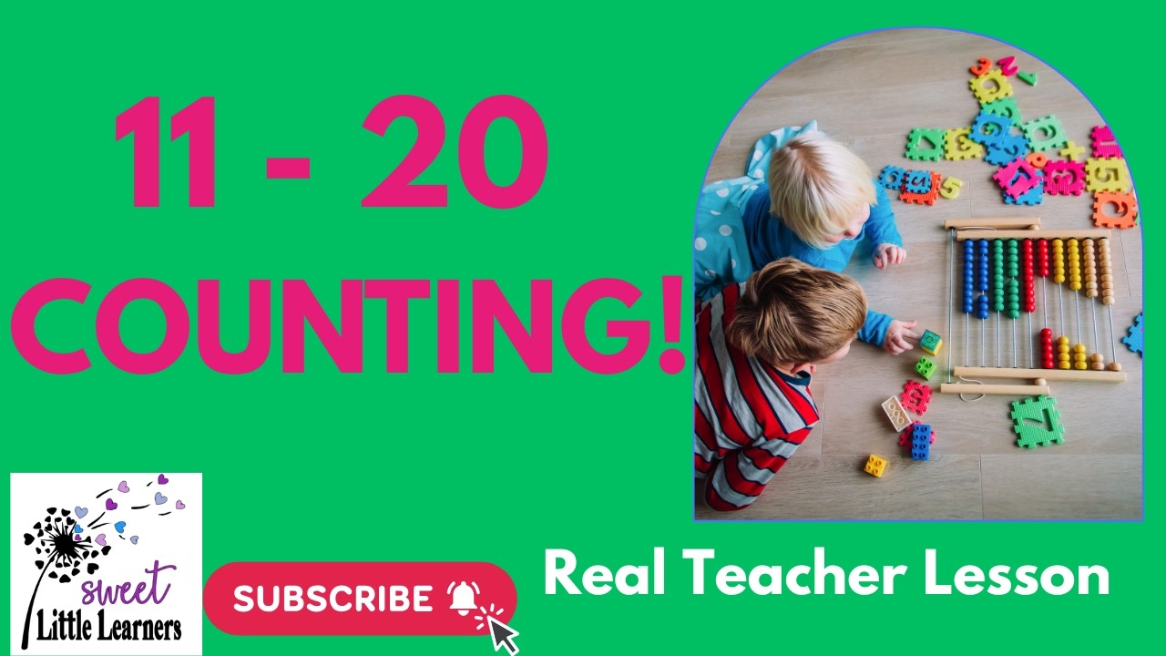 Teen Numbers Made Easy! | Counting 11–20 Kindergarten Math Lesson