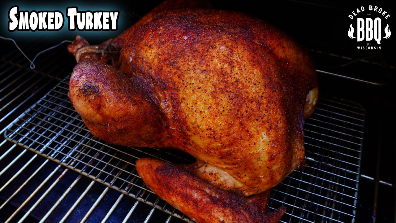 Smoked Whole Turkey on a Pellet Smoker