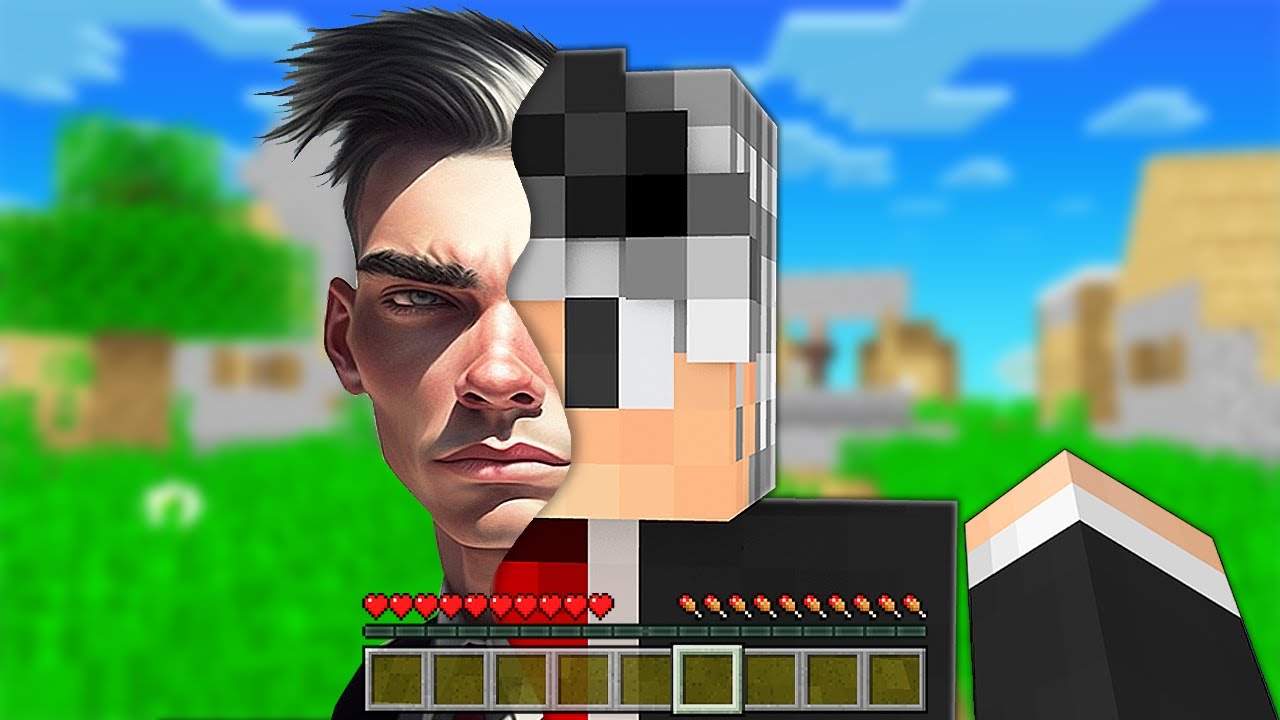 DOKUNDUĞUM HER ŞEY GER&Ccedil;EK&Ccedil;İ OLUYOR 😱 - Minecraft