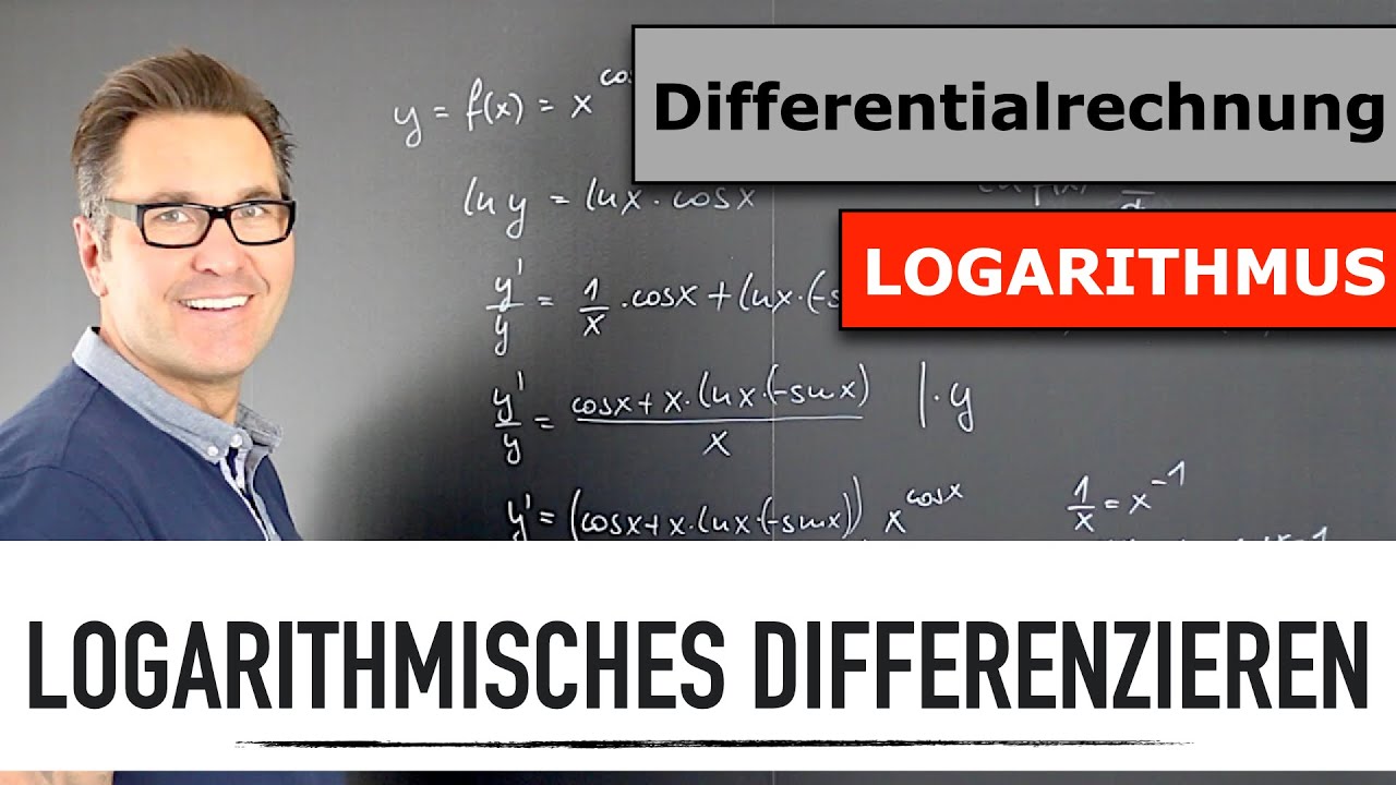 Logarithmische Ableitung | Logarithmisches Differentiation | Differenzieren | Ableiten