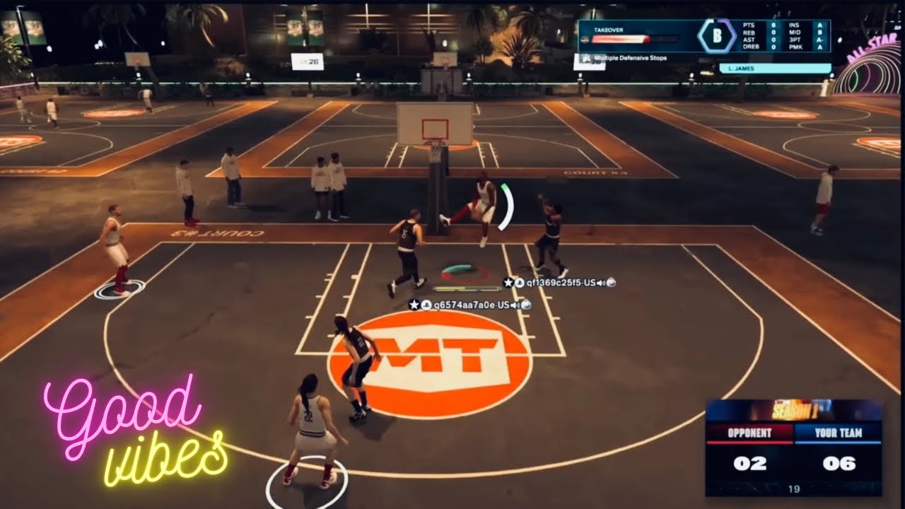 NBA2K26 MyPark GAMEPLAY REACTION 😱