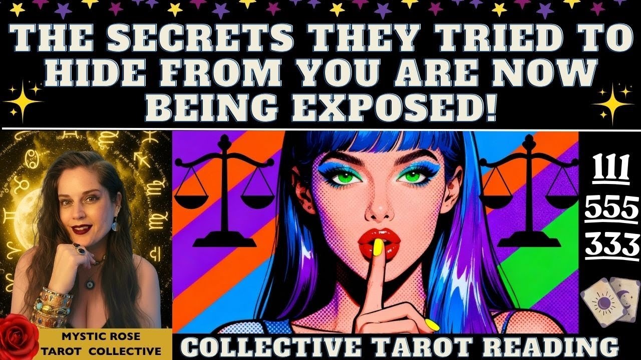 ТАЙНЫ, КОТОРЫЕ ОНИ ПЫТАЛИСЬ СКРЫТЬ ОТ ВАС, ТЕПЕРЬ РАСКРЫТЫ! tarot collective