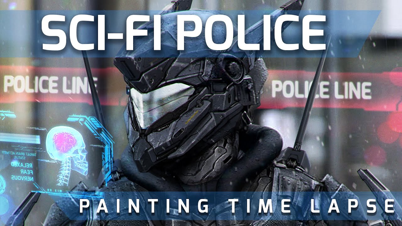 Lockdown - Painting + Photo Manip Timelapse