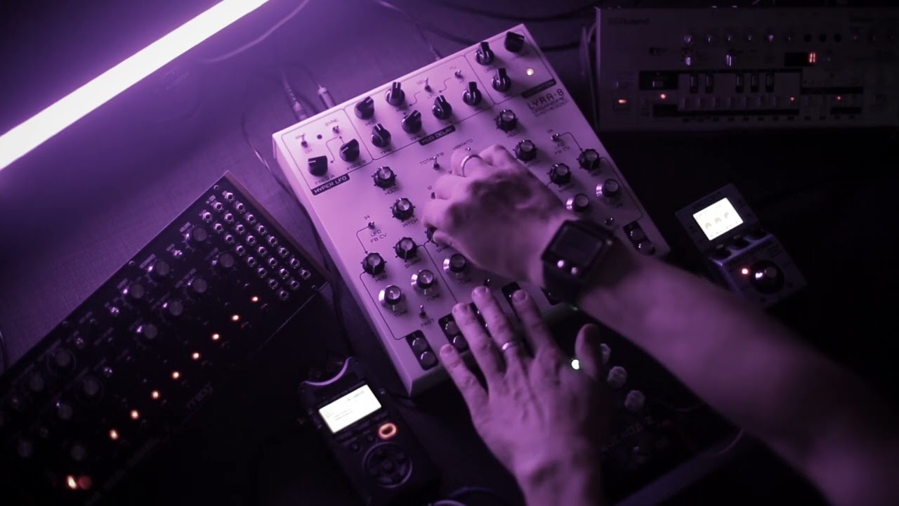 SOMA Lyra-8 / Moog DFAM / Roland TB-03  /  dark ambient music  /  by GIPNOZER
