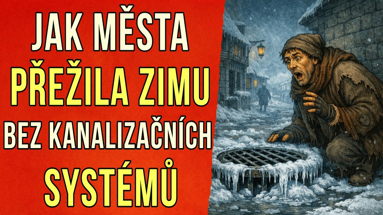 Když zamrzla kanalizace: Jak města přežila zimu bez kanalizačních systémů
