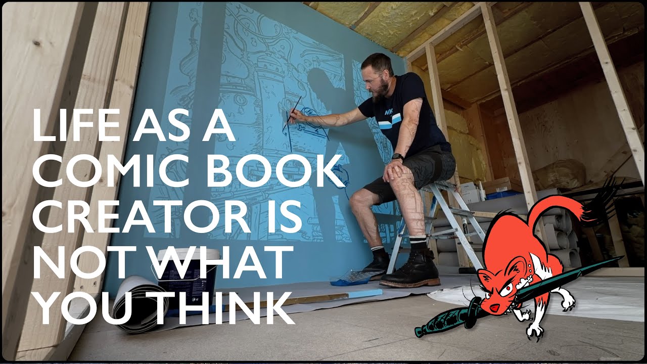 Life as a comic book creator is not what you think