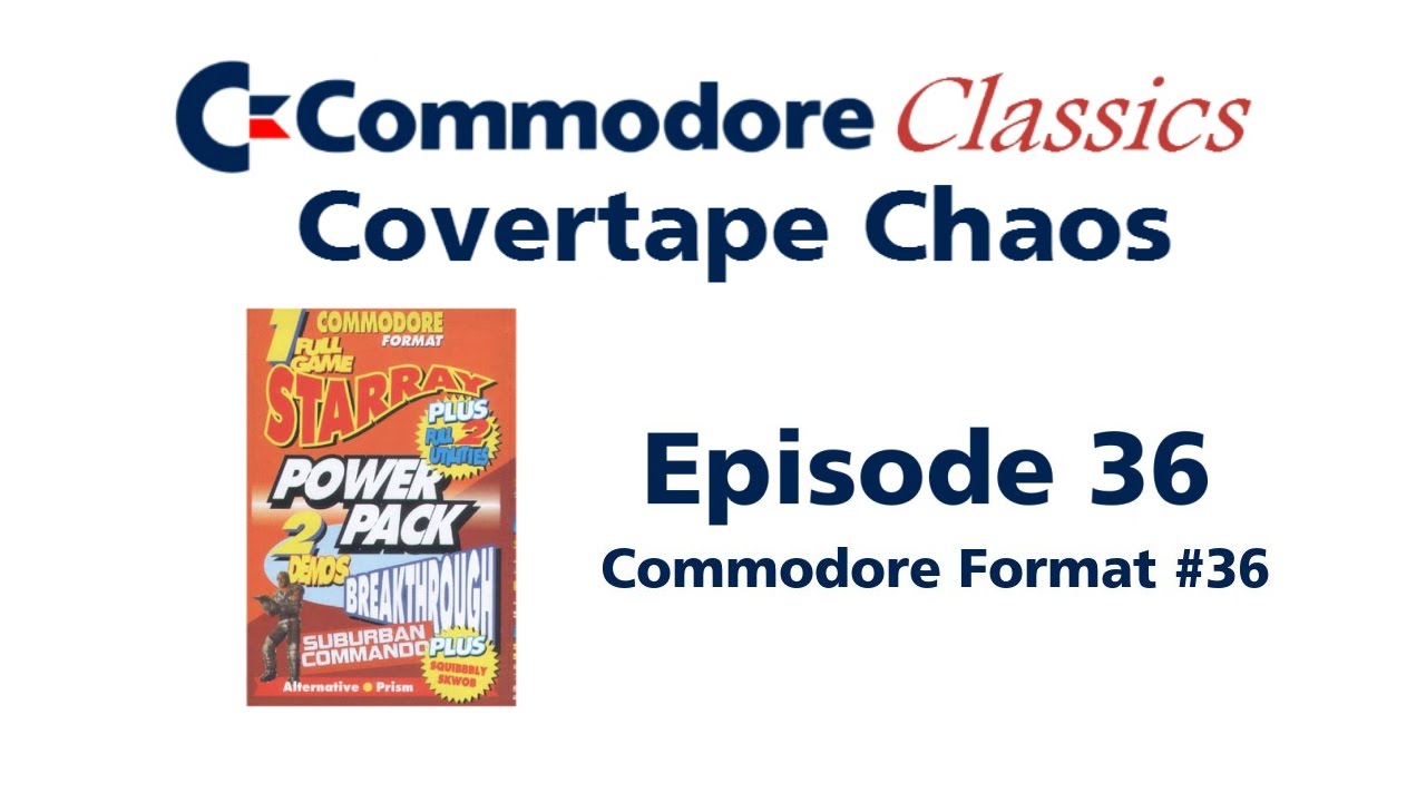 Commodore Format Issue 36 | Covertape Chaos #36 | RMGB TV