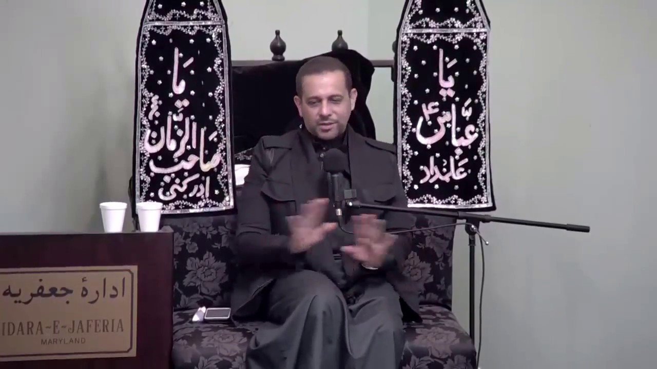 Majlis-e-Aza English 8th Muharram 1439 At Idara-e-Jaferia MD USA 9-29-2017 Br. Hasnain Rajab Ali