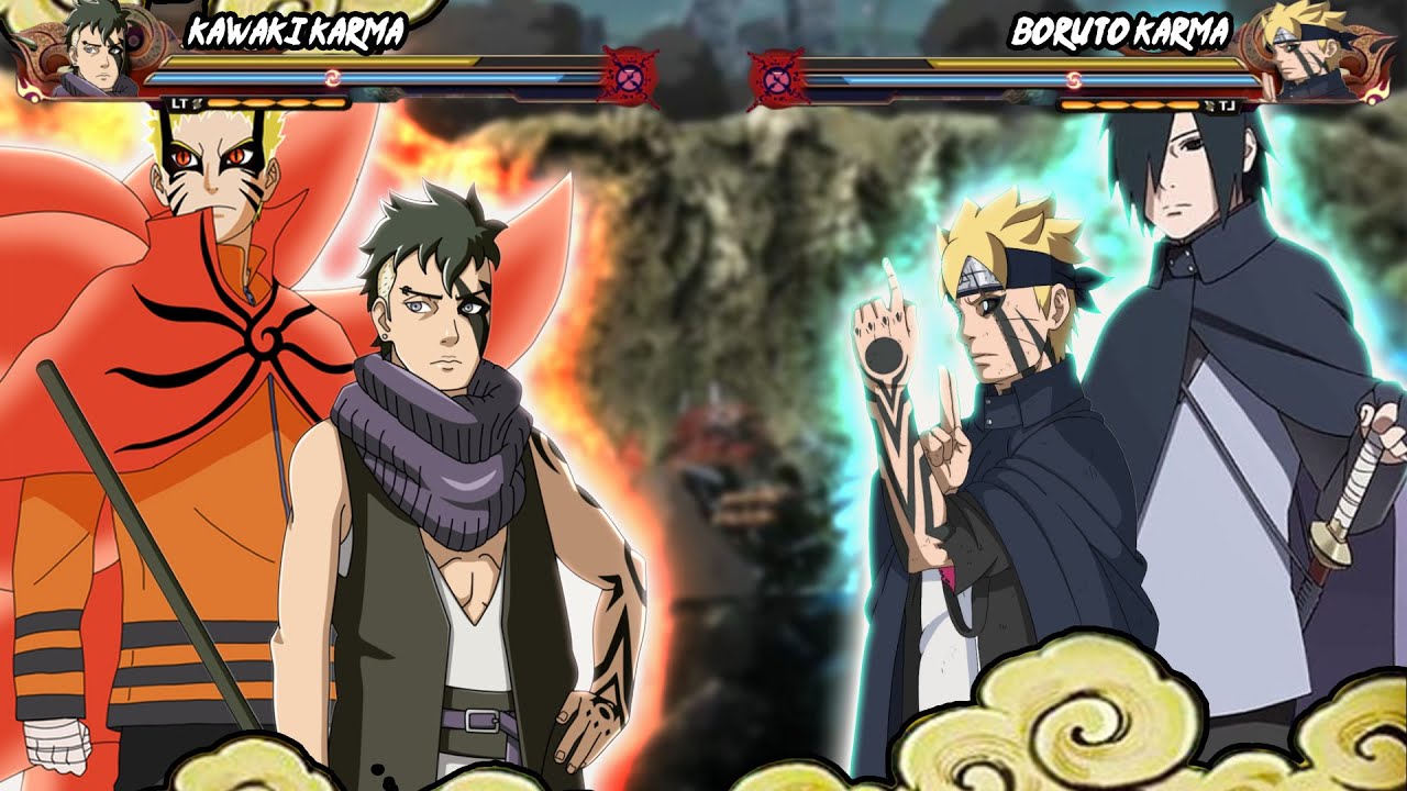BORUTO KARMA, SASUKE VS NARUTO, KAWAKI - NARUTO STORM 4