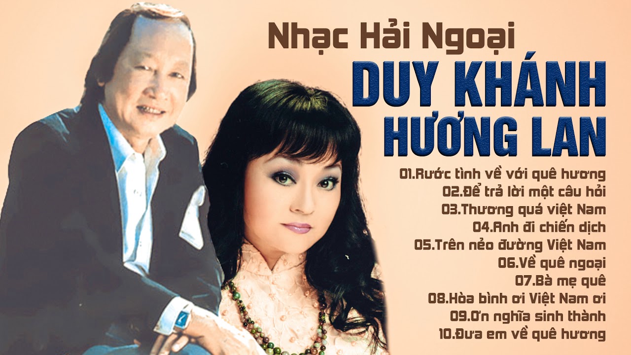 Song ca Ngàn Năm Có Một DUY KHÁNH HƯƠNG LAN - Nhạc Vàng Xưa Để Đời