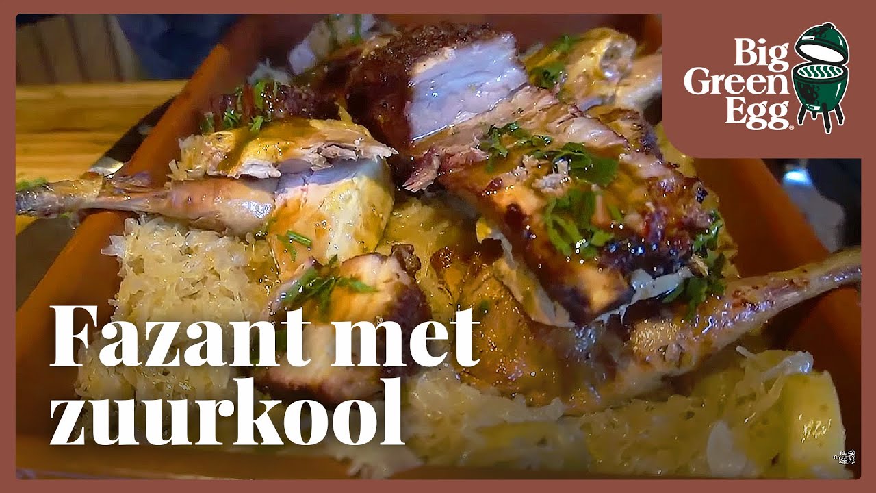 Fazant - Elzas stijl met zuurkool | Live Stream nr 25