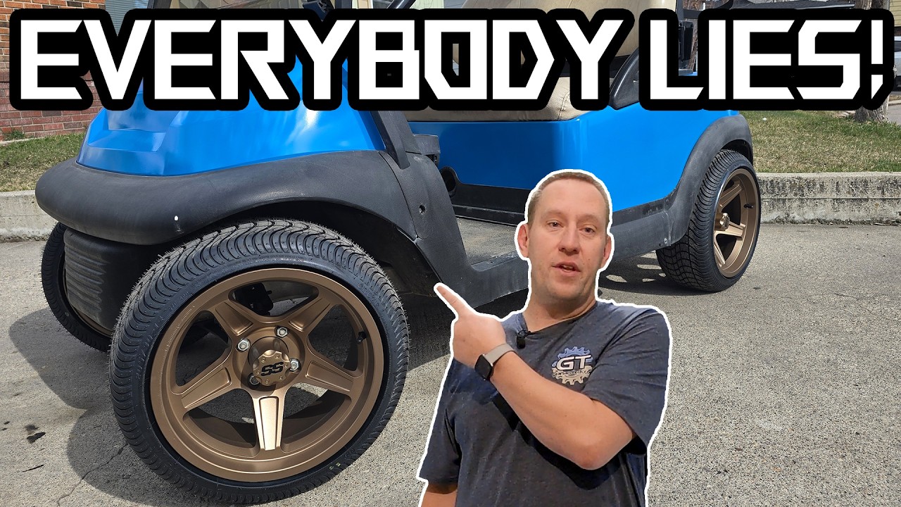 The TRUTH About Upgrading to 14 Inch Wheels on a Club Car Golf Cart
