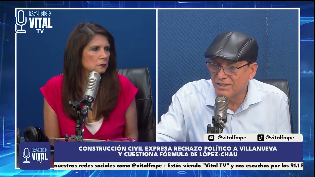 Augusto Ramos - Pdte. de la Confederación Nacional de Trabajadores de Construcción Civil (CONATRACC)