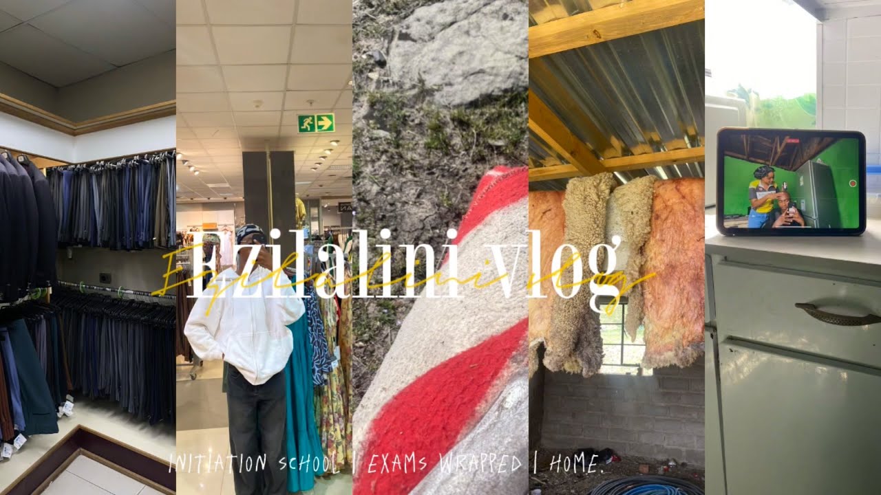 Ezilalini vlog : xhosa diaries , gay boy initiation school , ulwaluko ,exams , home etc .⛰️