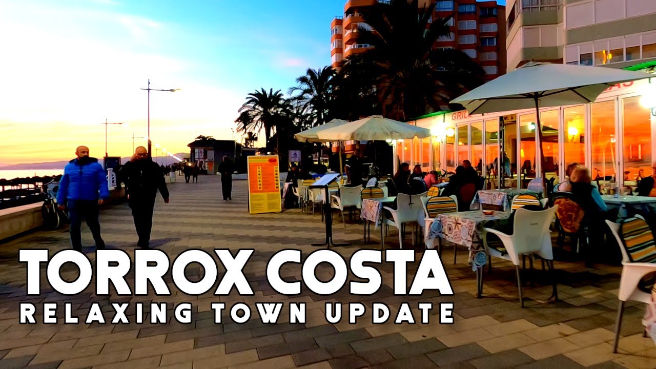 Torrox Costa Spain Relaxing Town Update December 2022 Costa del Sol | Axarquía | Málaga [4K]