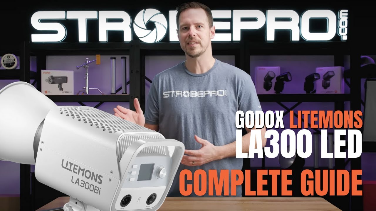 Godox Litemons LA300 LED Complete Video Guide (Bi-colour and RGB versions)