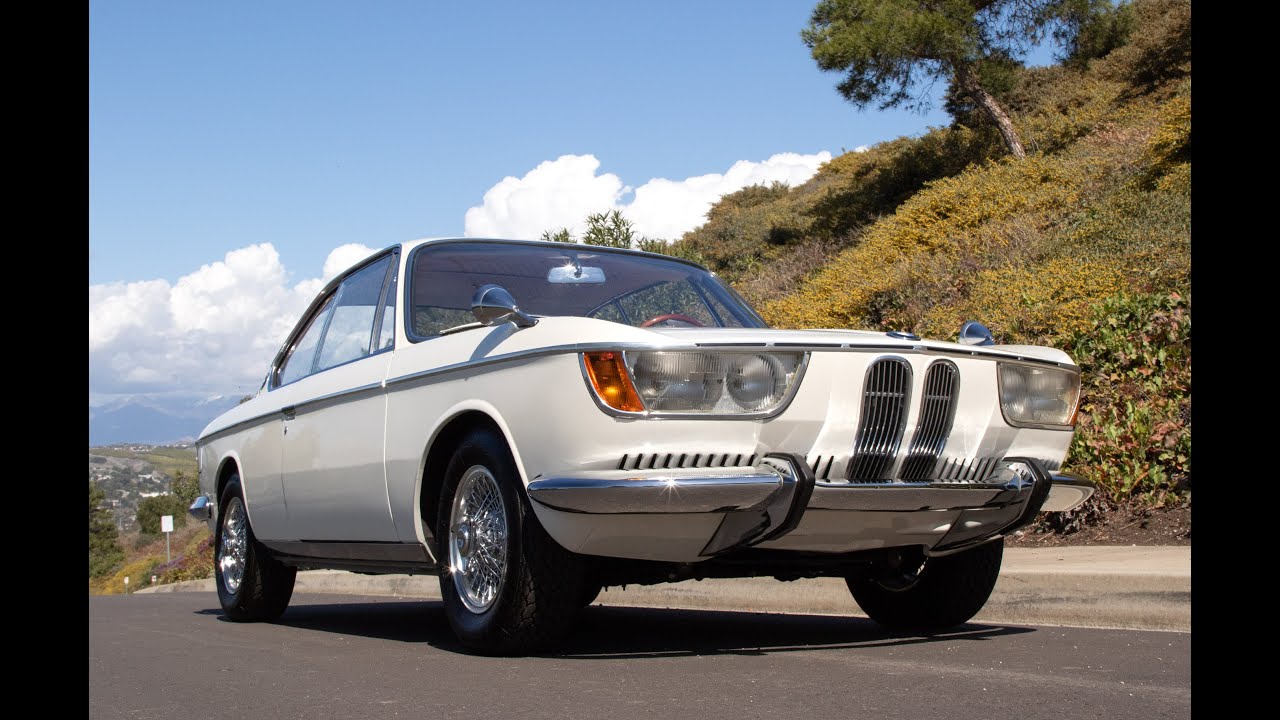 1966 BMW 2000CS driving