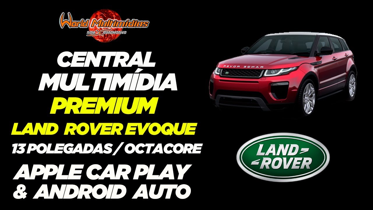 LAND ROVER EVOQUE 13-INCH PREMIUM MULTIMEDIA - WORLD MULTIMEDIA