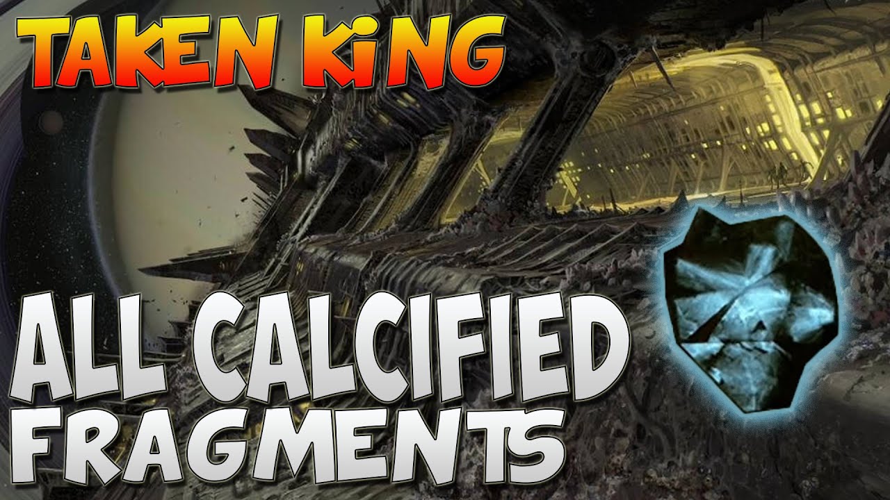 Destiny Taken King - All Calcified Fragments on Patrol!