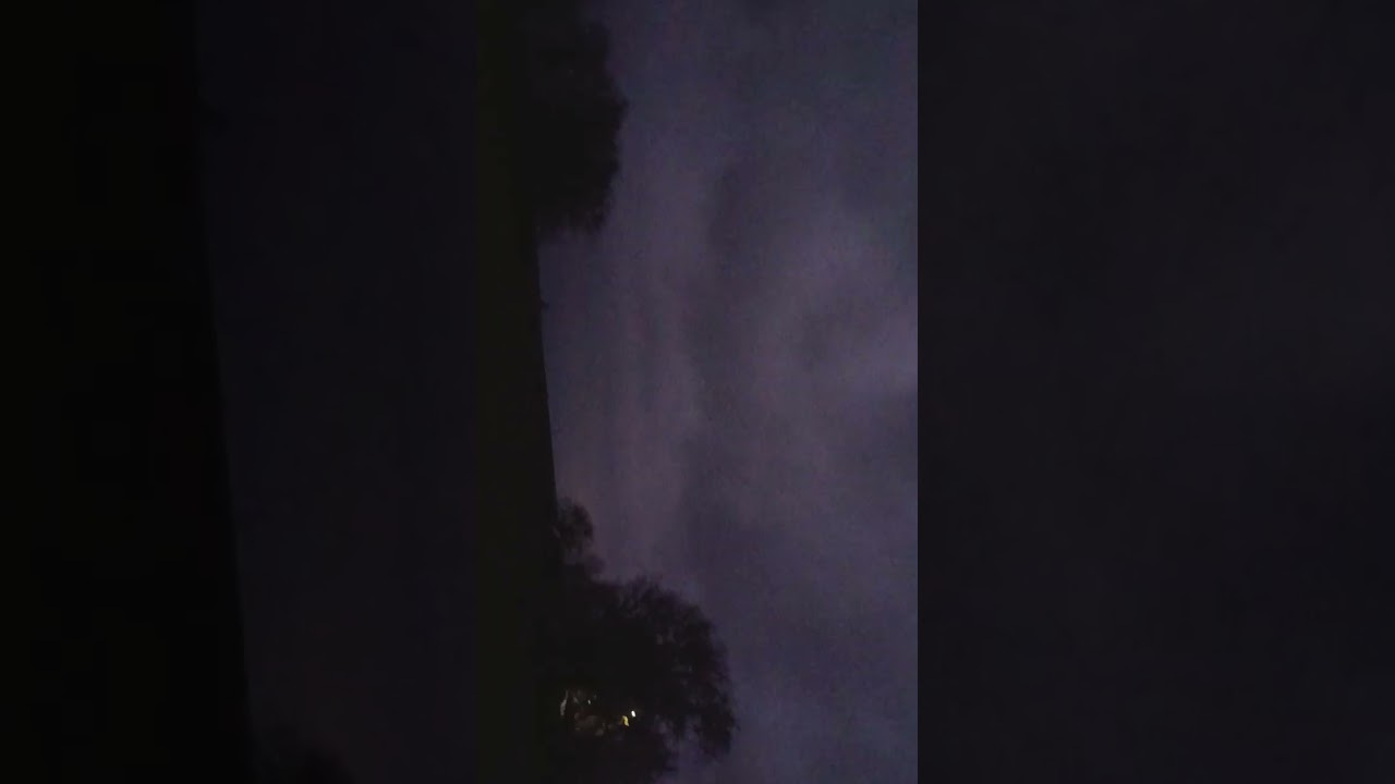 Lightening And Thunder. It's So Cool To See What's In The Clouds