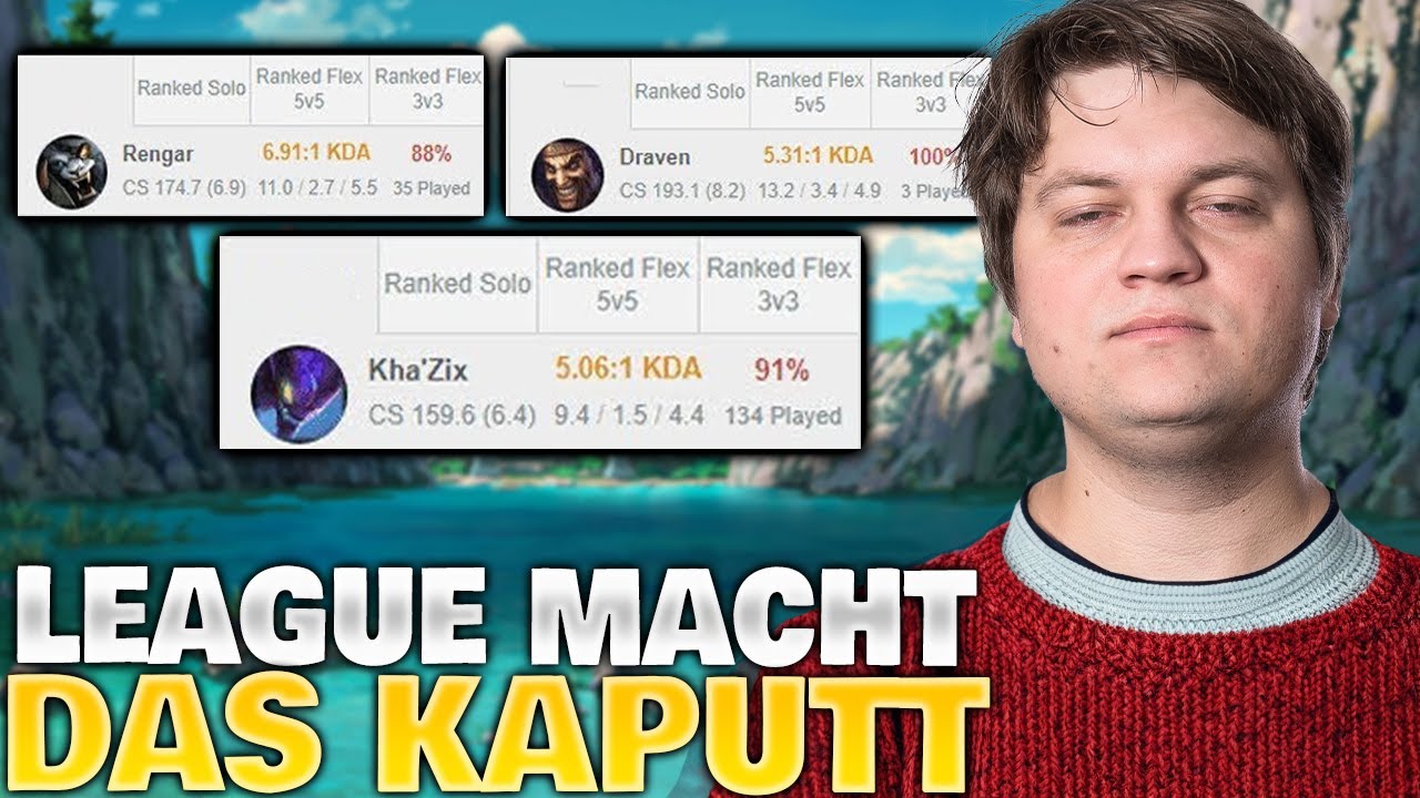 NICHT MEHR SPIELBAR wegen Smurfs in League ?