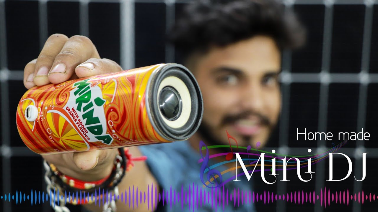 How to make a Bluetooth Speaker Using Cold Drink Can