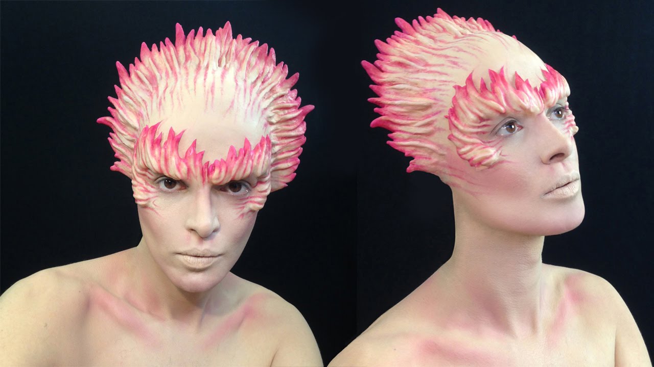 Fantasy Alien Make-up transformation Make-up Special Effects Latex Prostheses