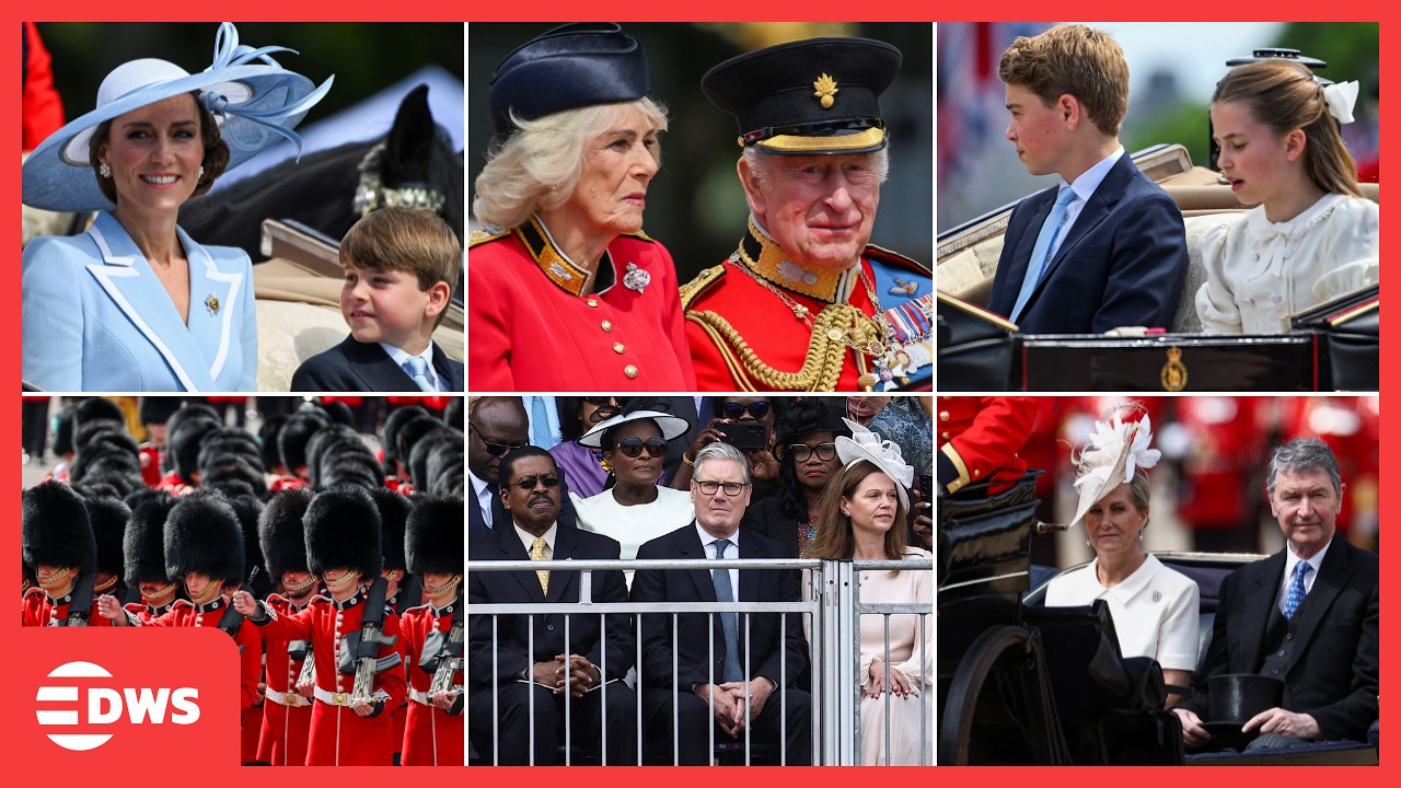 King Charles Leads Historic Royal Family Parade In London Today | DWS News | AC1F