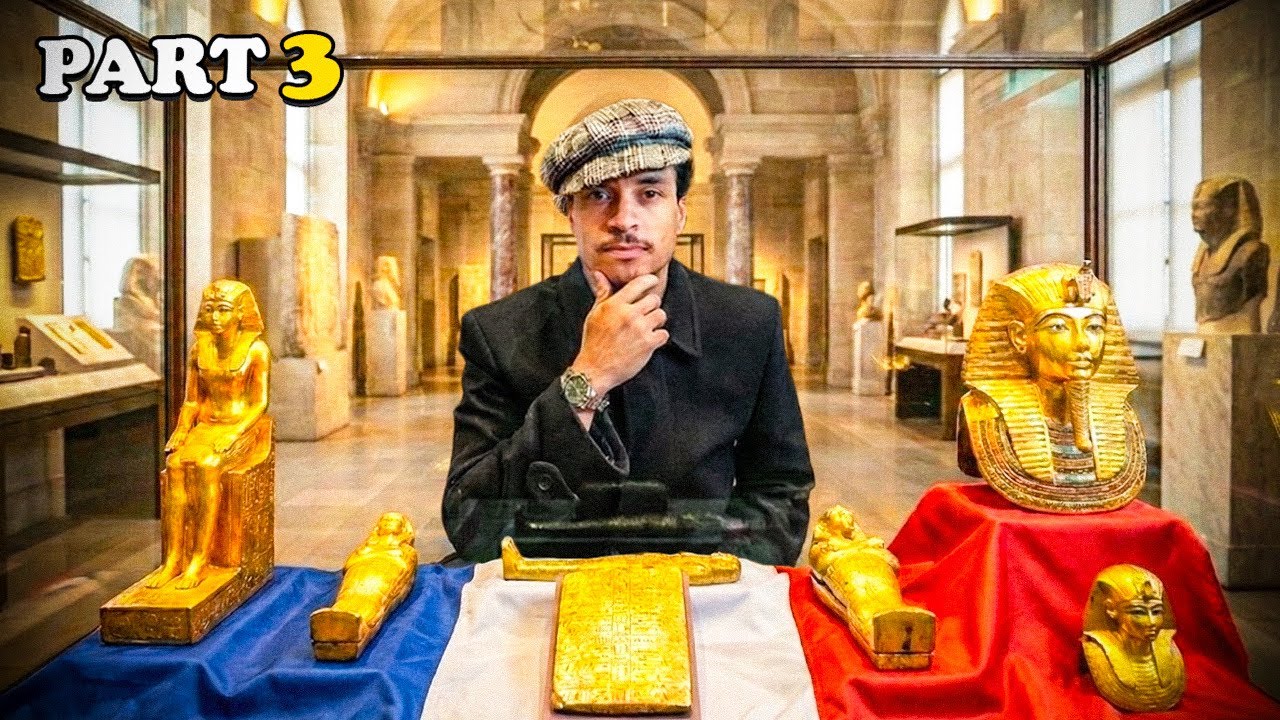 هل فعلا في مسروقات في متحف اللوفر؟🇫🇷🤫