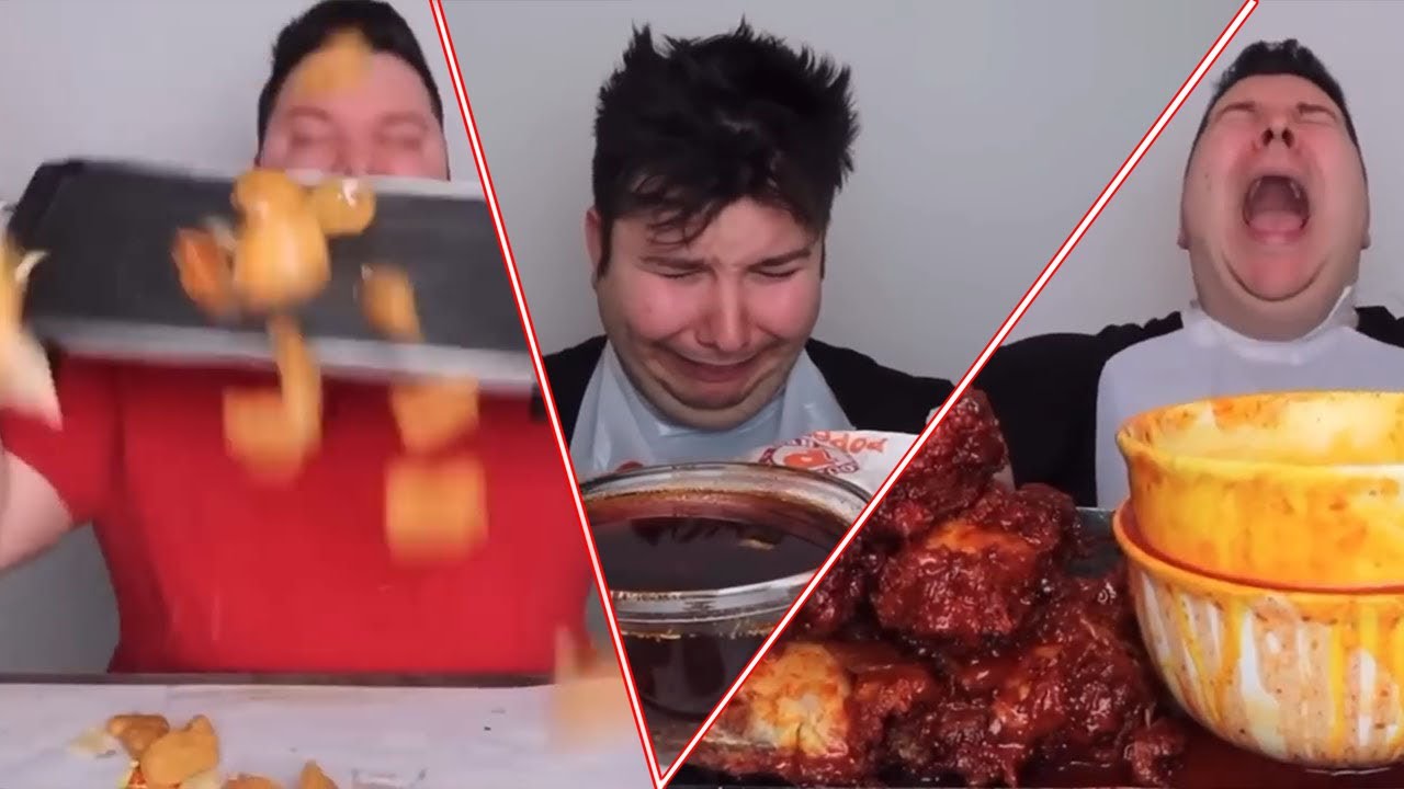 Nikocado avocado dropping his food compilation