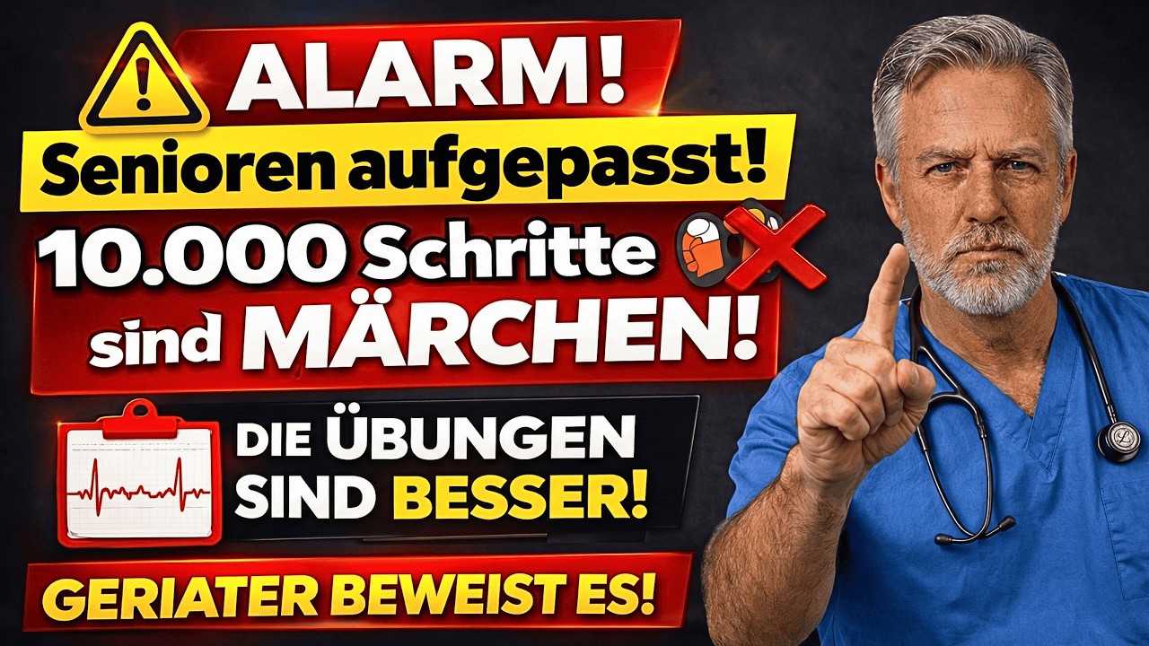 Über 60? Vergessen Sie Spazierengehen – diese 1 Übung hält Sie wirklich fit!