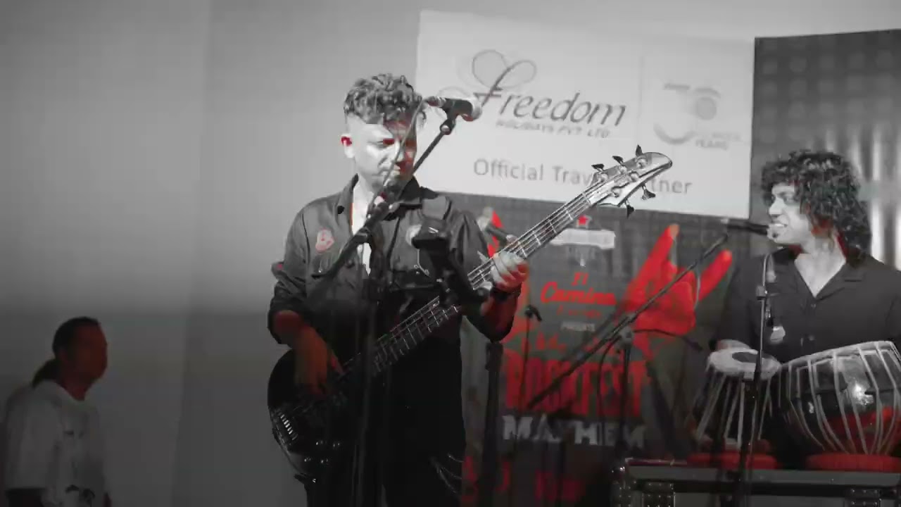 Trooper Iron Maiden (cover) by Bad Blood Goa a Rock band from India 