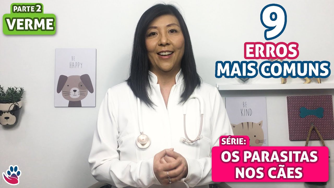 Vermes – Parte 2 – Conheça os 9 erros mais comuns no combate e prevenção aos vermes!