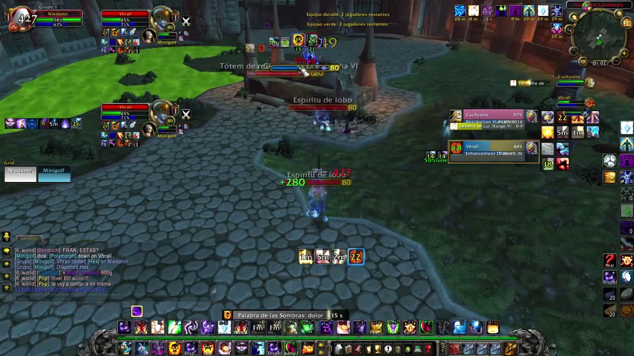 Arenas 2v2.Mago Frost-Shadow Priest