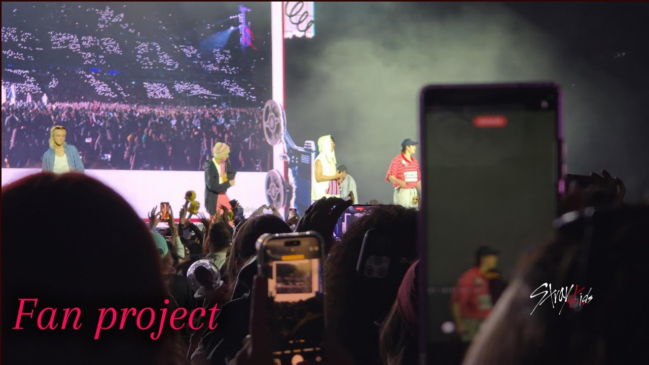 Fan Project  - Stray Kids (스트레이 키즈) [250727] - Dominate World Tour in Paris [4K Fancam]